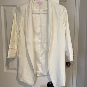 White blazer never worn